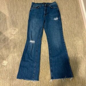 BDG Stretch High Rise Flare Size 28